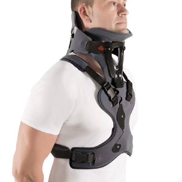 Kaklo įtvaras su krūtinės atrama Orliman CC2800